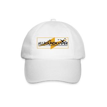 Allroundkasper - Baseball Cap - white/white - Front