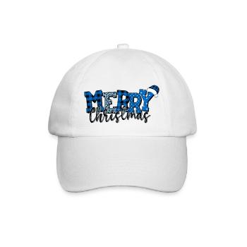 Weihnachten Weihnachtsmann Weihnachtsmann ungezogene Feiertage Winter - Baseballkappe - Weiß/Weiß - Vorne