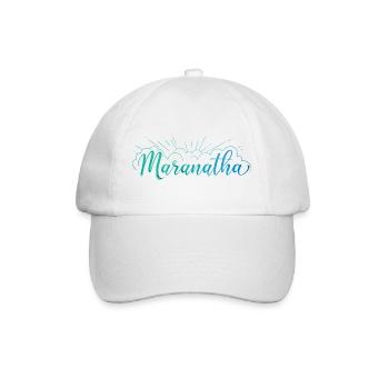 Maranatha - Baseball Cap - white/white - Front