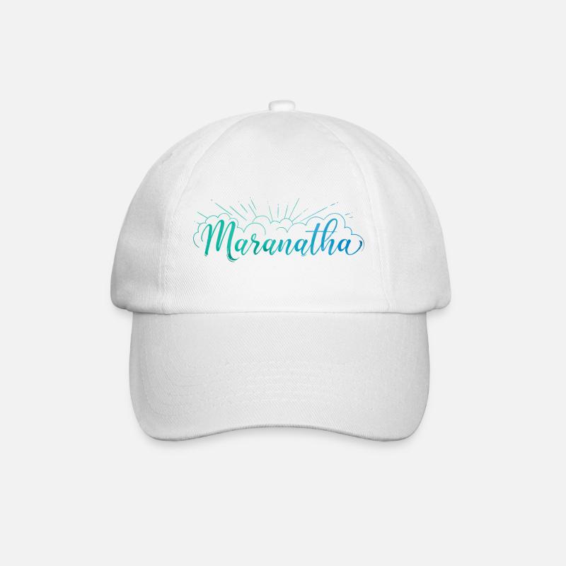 Maranatha - Baseballkappe - Weiß/Weiß