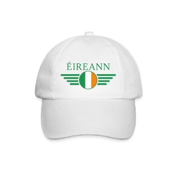 T-shirt design de style irlandais - Casquette classique - blanc/blanc - Devant