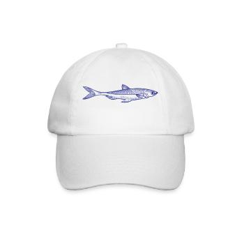 Poisson - Casquette classique - blanc/blanc - Devant