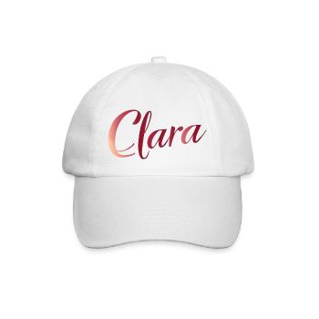 a chic and modern Clara - Baseball Cap - white/white - Front