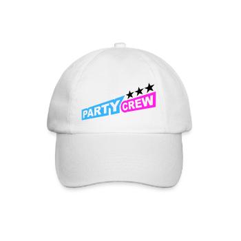 Party Crew Fun Stars Celebrate Team Friends Member - Casquette classique - blanc/blanc - Devant