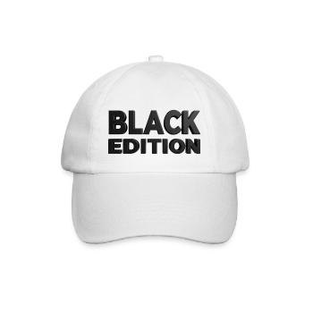 BLACK EDITION by MADFOXX - Baseball Cap - white/white - Front