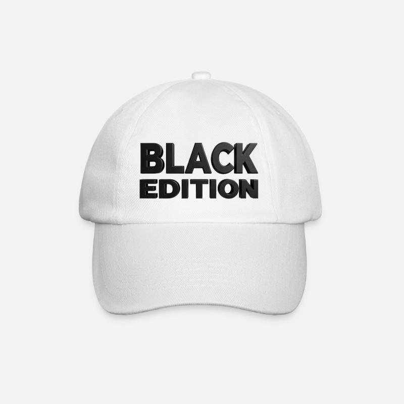 BLACK EDITION par MADFOXX - Casquette classique - blanc/blanc
