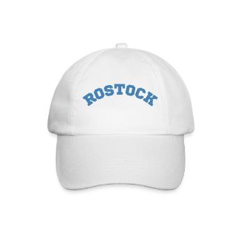 Rostock - Baseballkappe - Weiß/Weiß - Vorne