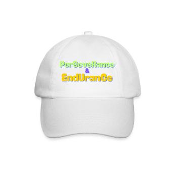 persévérance - Casquette classique - blanc/blanc - Devant