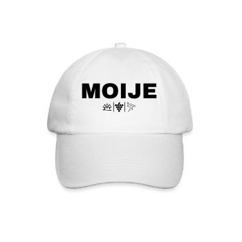 MOIJE - Baseball Cap - white/white - Front