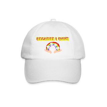 Neurodivergent Queen - Baseball Cap - white/white - Front
