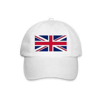 United Kingdom - Baseball Cap - white/white - Front