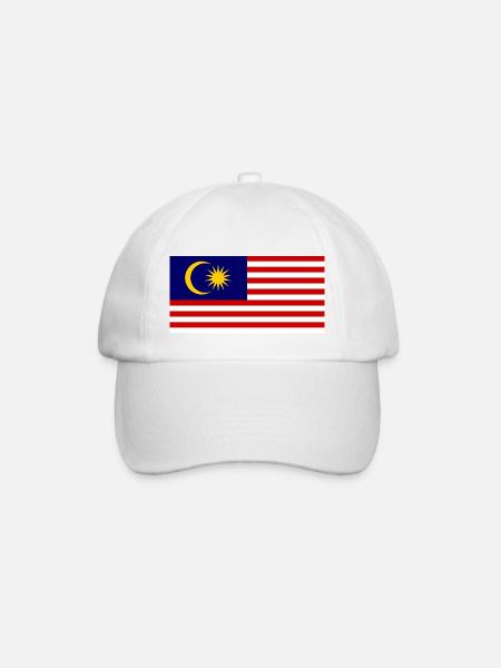 Malaisie - Casquette classique - blanc/blanc