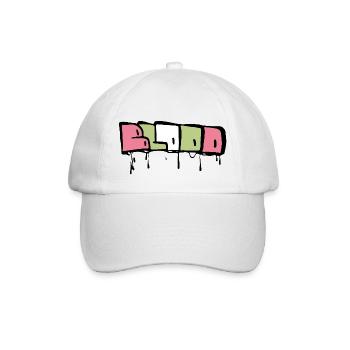 Graffiti style Splash hip hop colors painter color - Baseball Cap - white/white - Front
