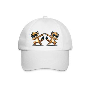 Gepard DAB Comic 2 - Baseball Cap - white/white - Front