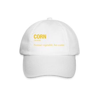 MAÏS - Casquette classique - blanc/blanc - Devant