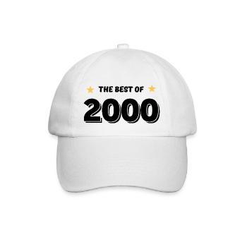Das Beste aus dem Jahr 2000 - Baseballkappe - Weiß/Weiß - Vorne