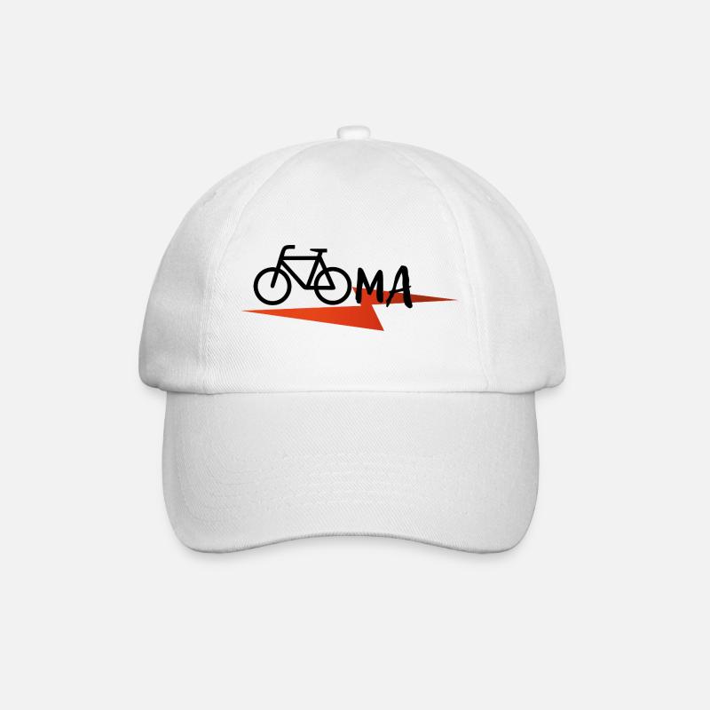 Meilleur vélo de montagne Granny Bicycle Flash - Casquette classique - blanc/blanc