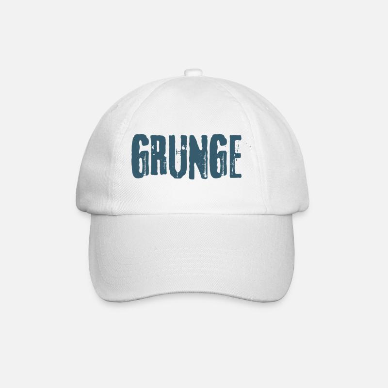Grunge - Casquette classique - blanc/blanc
