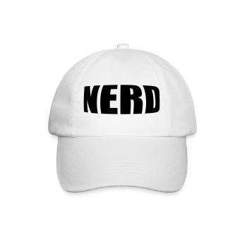 Nerd - Casquette classique - blanc/blanc - Devant