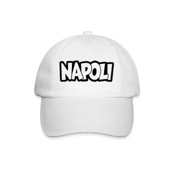 Lettrage de Naples - Casquette classique - blanc/blanc - Devant