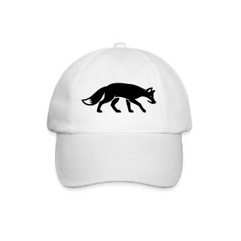 Animal renard - Casquette classique - blanc/blanc - Devant