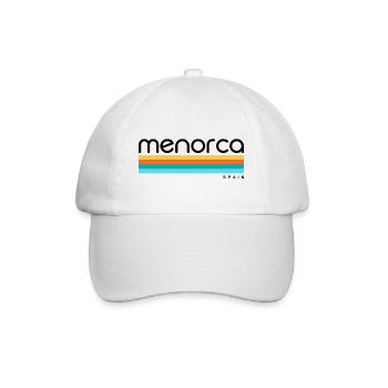Minorque - Espagne - Espagne - Espagne - Îles Baléares - Casquette classique - blanc/blanc - Devant
