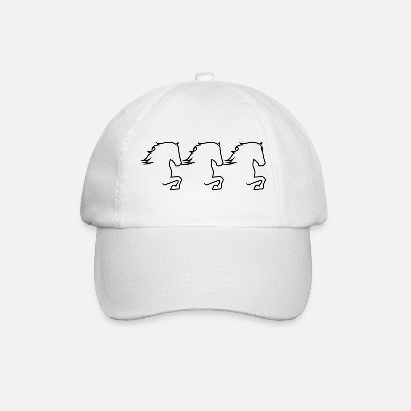 Tölter Trio - Casquette classique - blanc/blanc