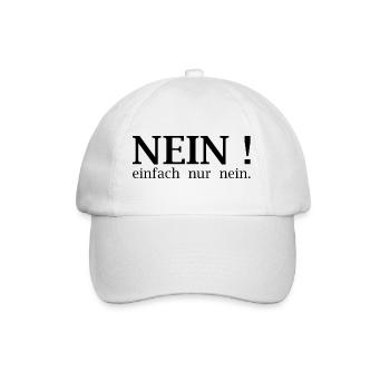 Non! Juste non. - Casquette classique - blanc/blanc - Devant
