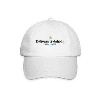 Dahoam is dahoam - Baseballkappe - Weiß/Weiß - Vorne
