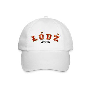 Łódź Fondé en 1966 - Casquette classique - blanc/blanc - Devant