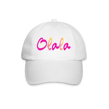 Olala - Baseball Cap - white/white - Front