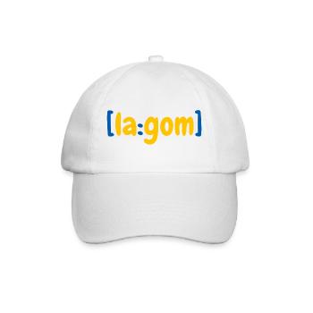 [LA :Gom] - Casquette classique - blanc/blanc - Devant