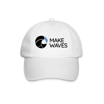 Wave - Make Waves - Baseball Cap - white/white - Front