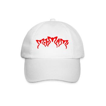Motomami Y2K Tribal Butterfly Biker Style - Baseball Cap - white/white - Front