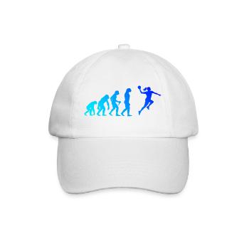 The handball fans fit together - Baseball Cap - white/white - Front