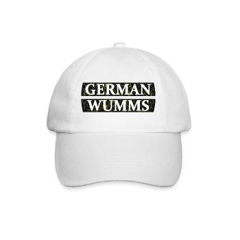 German Wumms - Baseball Cap - white/white - Front