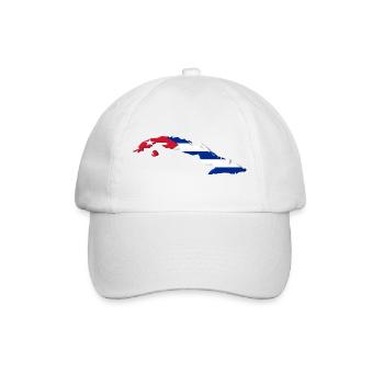 CUBA - Casquette classique - blanc/blanc - Devant