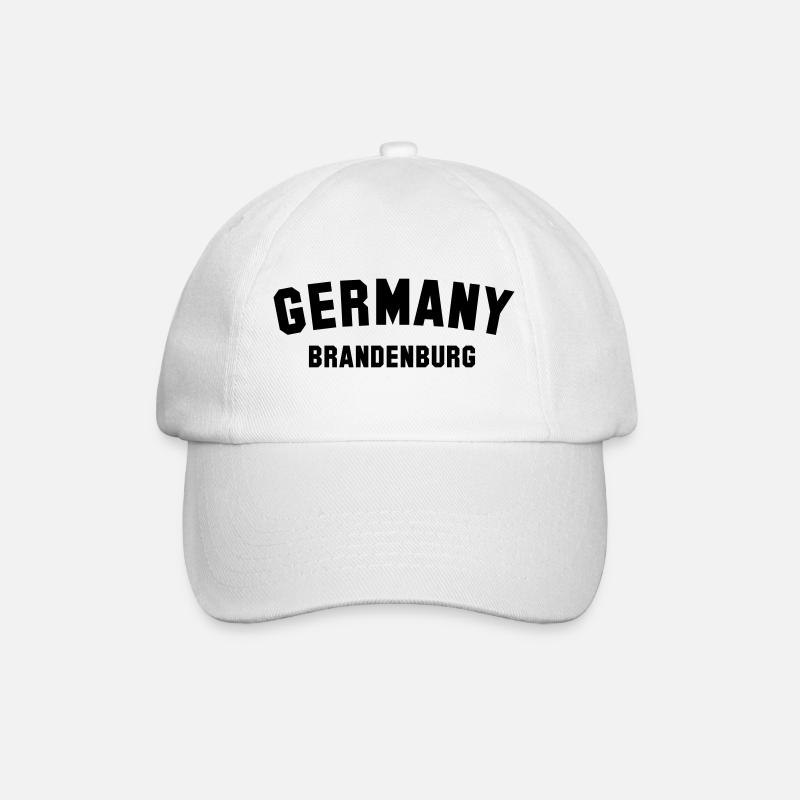 BRANDENBURG - Baseballkappe - Weiß/Weiß