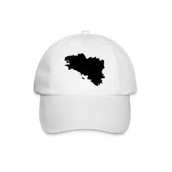 Bretagne - Casquette classique - blanc/blanc - Devant