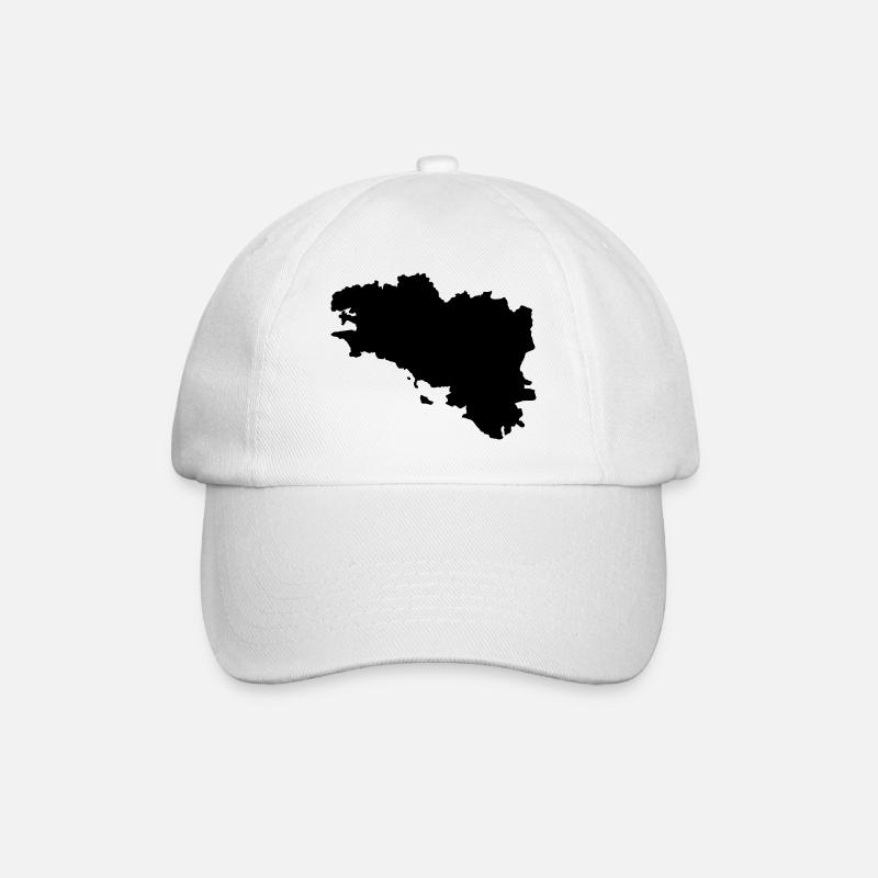 Bretagne - Casquette classique - blanc/blanc