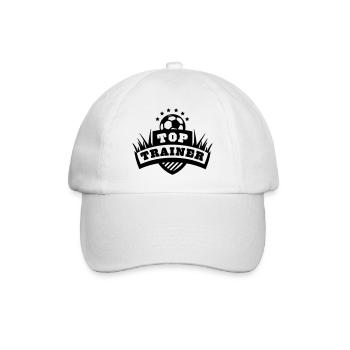 Top Trainer - Baseballkappe - Weiß/Weiß - Vorne