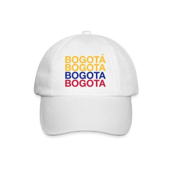 BOGOTA Colombia Kolumbien - Baseball Cap - white/white - Front