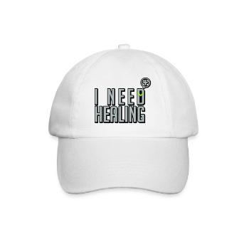 I need haling - Baseballkappe - Weiß/Weiß - Vorne