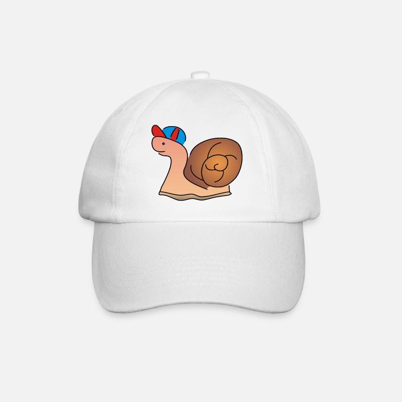 escargot escargot - Casquette classique - blanc/blanc