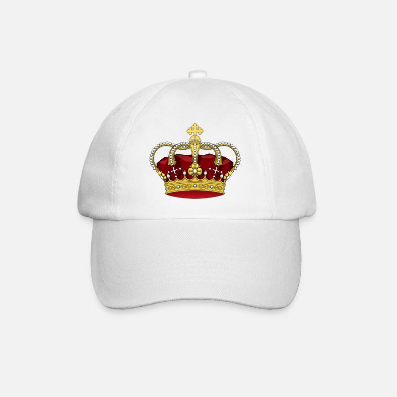 couronne - Casquette classique - blanc/blanc