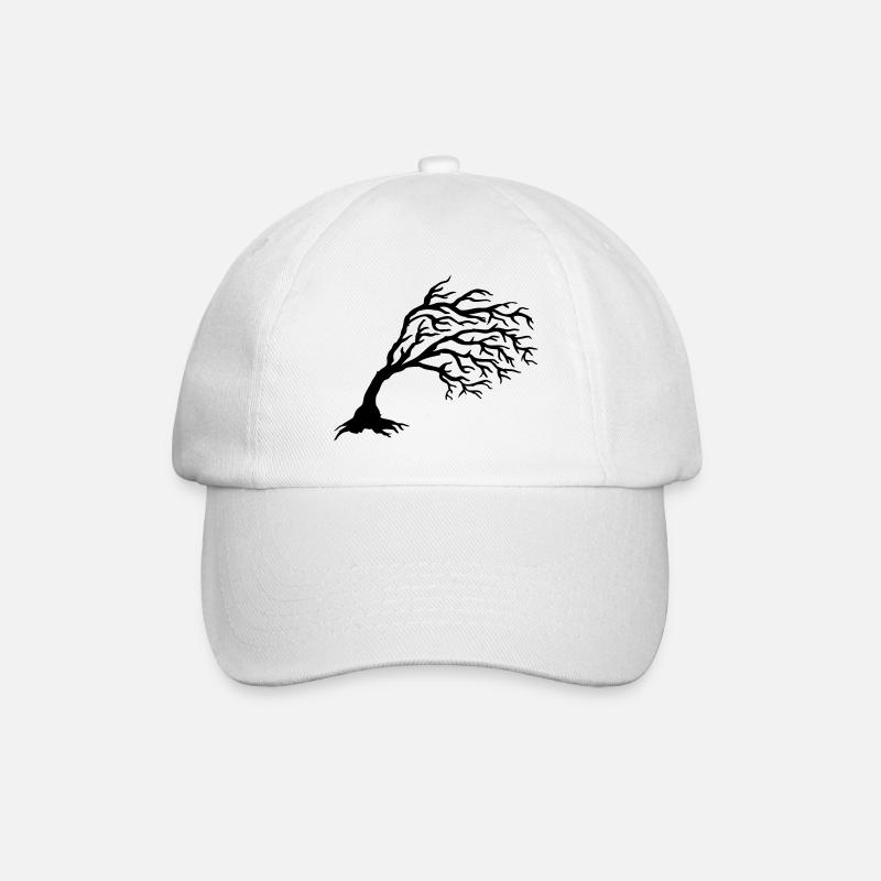 Tree - Baseballkappe - Weiß/Weiß