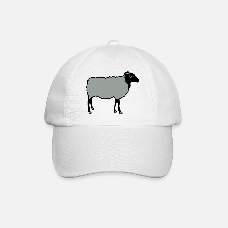 moutons - Casquette classique - blanc/blanc