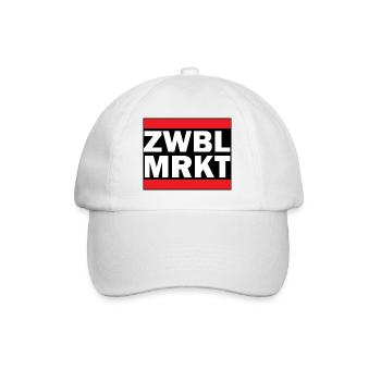 Zwiebelmarkt - Baseballkappe - Weiß/Weiß - Vorne