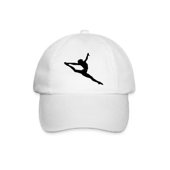 Rhythmic gymnastics - Baseball Cap - white/white - Front