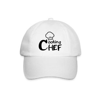 Cooking Chef - Baseballkappe - Weiß/Weiß - Vorne